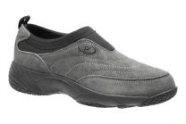 Propet Women's Wash N Wear Slip-On Shoe Pewter Suede - W3851SPW