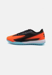 Under Armour Unisex Shadow Turf 3 Soccer Turf Shoe Black/Ares Red/Black - 3028293-001