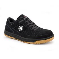 AIRWALK SAFETY Men's Mongo Composite Toe EH Work Shoe Black/Gum - AW6300