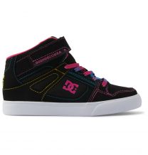 DC Shoes Unisex Kids' Pure High EV Elastic Lace High-Top Shoes Multi - ADGS100099-MLT