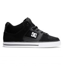 DC Shoes Men's Pure MID Mid-Top Shoes Black/White - ADYS400082-BKW