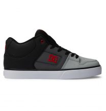 DC Shoes Men's Pure MID Mid-Top Shoes Black/Grey/Grey - ADYS400082-XKSS