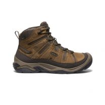 KEEN Men's Circadia Wide Waterproof Hiking Boot Bison/Brindle - 1026841