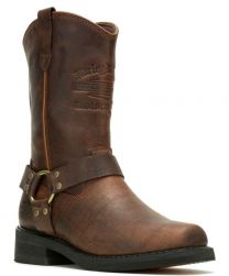 Harley-Davidson Men's 11" Hustin West Pull-On Boot Brown - D93866