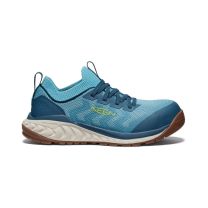 KEEN Utility Women's Arvada Shift Work Carbon-Fiber Toe Athletic Work Shoe Reef Waters/Legion Blue - 1028721