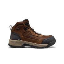 KEEN Utility Men's Skokie Carbon Toe Waterproof Work Boot Dark Earth/Black - 1031427