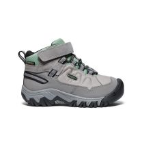 KEEN Kid's Targhee IV Waterproof Hiking Boot Allow/Granite Green - 1029613