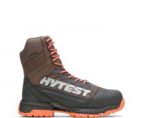 HYTEST FootRests® 2.0 Charge Waterproof Nano Toe 8" Boot Brown/Orange - K24401