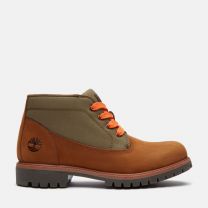 Timberland Men's Premium 6 Inch Lace Up Waterproof Boot, Medium Brown Nubuck