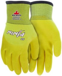 Memphis Glove Ninja Ice 15 Gauge Black Nylon Cold Weather Glove