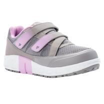 Propet Women's Matilda Strap Walking Shoe Grey/Pink - WAA123MGPI
