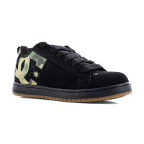 DC Work Crew Men's Court Graffik Composite Toe Work Shoe Black/Camo - DC60105