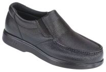 SAS Men's Side Gore Slip On Loafer Black - 1840-013