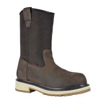 DieHard Footwear Men's Stratus Soft Toe Wellington Work Boot Brown - DH90250