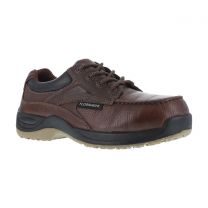 FLORSHEIM WORK Men's Rambler Creek Composite Toe ESD Work Shoe Brown - FS2700