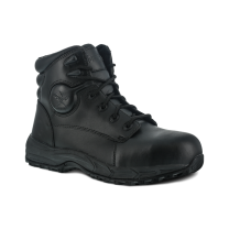 IRON AGE Men's 6" Ground Finish Steel Toe Work Boot Black - IA5150