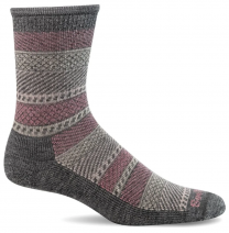 Sockwell Women's Lounge About Crew Essential Comfort Socks Charcoal 2 - LD169W-851