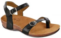 SAS Women's Pampa Toe Loop Sandal Black - 2520-013