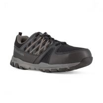 Reebok Work Men's Sublite Work Steel Toe Athletic Work Shoe Black/Grey - RB4016