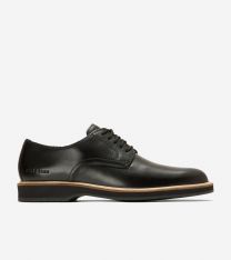 Cole Haan Men's Morse Grand Plain Toe Oxfords Black/Black - C41600