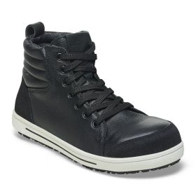 BIRKENSTOCK Unisex QS 700 High Top Steel Toe Work Shoe Black (regular width) - 1011235
