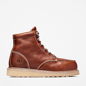 Timberland PRO Men's 6" Barstow Alloy Toe Wedge Work Boot Brown - TB188559214