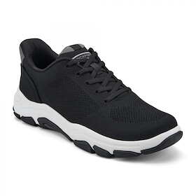 Rockport Men's Rafferty Step Activated Black Casual Shoes - M-Rafferty-BLK01