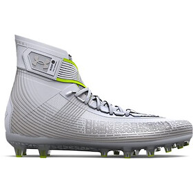 Under Armour Men's UA Highlight MC Football Cleats White/Metallic Silver/Metallic Silver - 3023716-106