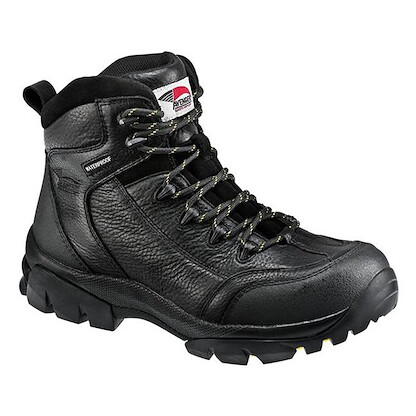Avenger Men's 6" Enduro Composite Toe EH Waterproof Work Boots Black - A7245