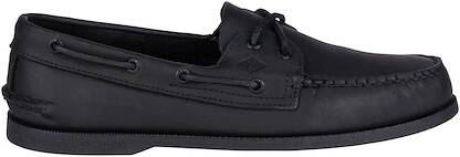 Sperry Men's Authentic Original™ Leather Boat Shoe Black - 13934365 (0836981)
