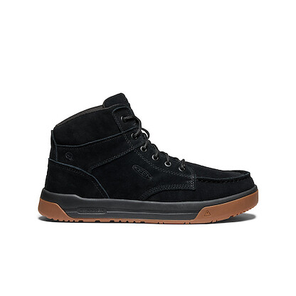 KEEN Utility Men's Gibson Soft Toe EH Heat-Resistant Work Boot Black/Gum - 1030539