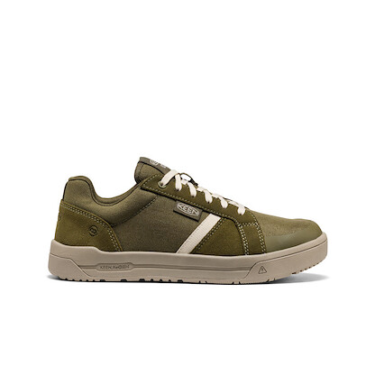 KEEN Utility Men's Kenton Work Shoe EH SR HR Soft Toe Work Shoe Winter Moss/Birch - 1031317