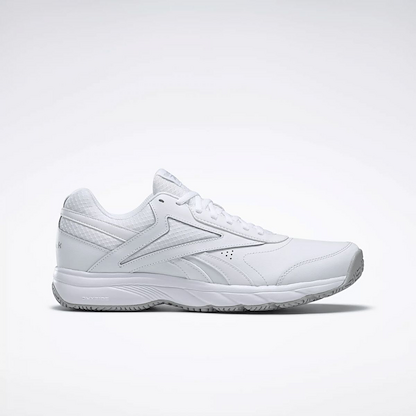 Reebok Men's Work N Cushion 4.0 Walking Shoe, White/Cold Grey