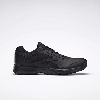Reebok Men's Work N Cushion 4.0 Walking Shoe, Black/Cloud Grey