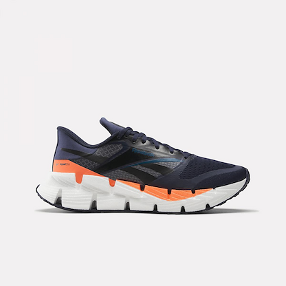 Reebok Men's FloatZig 1 Running Shoes Vector Navy/Escape Blue/Supercharged Coral - 100206729