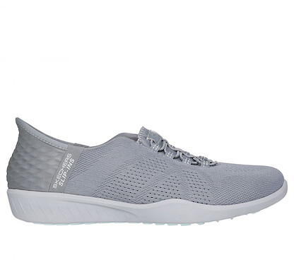Skechers Women's Slip-Ins: Newbury St - Lightly Sneaker Grey - 100439-GRY