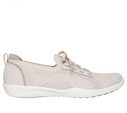 Skechers Women's Newbury St - Comfystride Slip-On Sneaker Natural - 100444-NAT