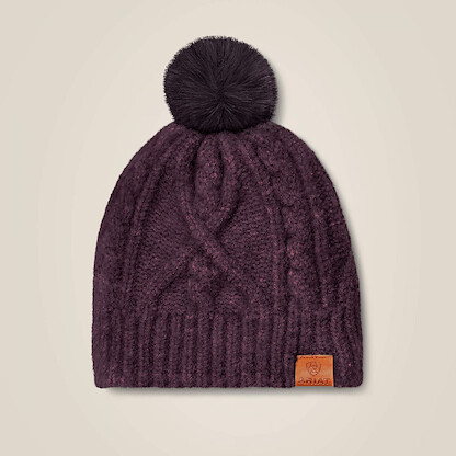 Ariat Women's Entwine Beanie Raisin Heather - 10047219