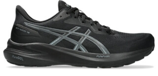 ASICS Men's GT-1000 13 Extra-Wide (4E) Running Shoes Black/Steel Grey - 1011B859-004