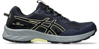 ASICS Men's Gel-Venture 10 Trail Running Shoe Midnight/Black - 1011B967-400