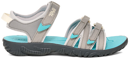 Teva Little Kids' Tirra Sandal Drizzle/Bright Teal - 1019395C-DRZZ