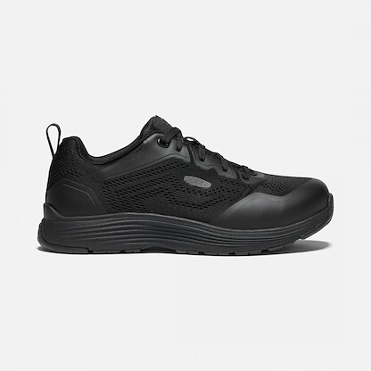 KEEN Utility Men's Sparta 2 Aluminum Toe EH Work Shoe Black/Black - 1025569