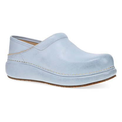 Dansko Women's Platform Pro Clog Sky Burnished Nubuck - 10301090600