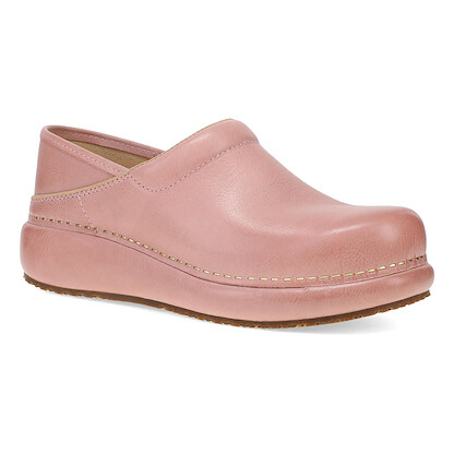 Dansko Women's Platform Pro Clog Coral Burnished Nubuck - 10301480600