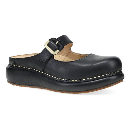 Dansko Women's Kimberly Mule Black Leather - 10302020200