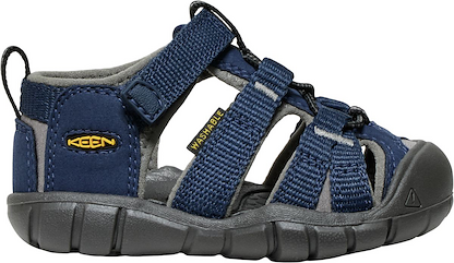 KEEN Unisex Kids' Seacamp II CNX Sandals Naval Academy/Drizzle - 1030797
