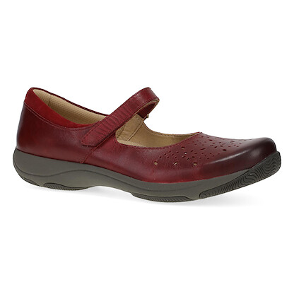 Dansko Women's Stacy Red Waxy Burnished Leather - 10401045300