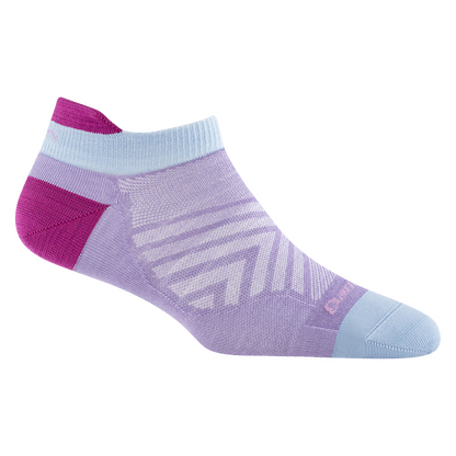 Darn Tough Women's Run No Show Tab No Cushion Ultra-Lightweight Running Sock Lavender - 1043-LAVENDER