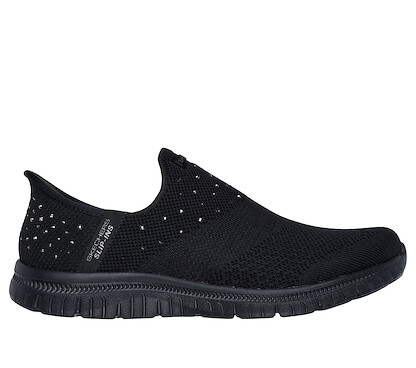 Skechers Women's Virtue Starlight Slip-Ins Shoe Black - 104450-BBK