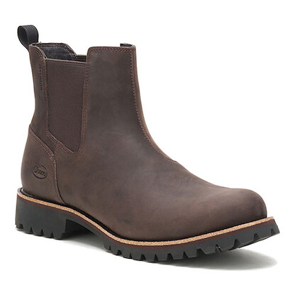 Chaco Men's Fields Chelsea Waterproof Boot Dark Brown - JCH107465